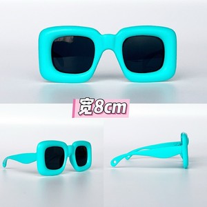 Gafas de sol para muñecas, accesorios de plástico con marco cuadrado en 9 colores para modelos a escala 1:6, accesorios para muñecas de juguete - Product Image 4