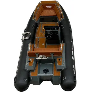 Shock Price Rigid Hull Aluminum Inflatable Rib Boat For 6 Person Rib 390