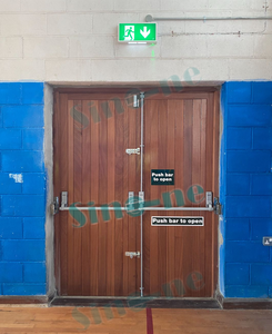 Hoảng loạn đẩy thanh khóa lửa đánh giá ANSI hoảng loạn thanh thoát thiết bị với Bolt thoát hiểm khẩn cấp phần cứng cửa - Product Image 4