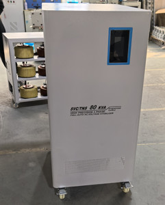Stabilisateur de tension régulateur automatique triphasé <span class=keywords><strong>220v</strong></span> 380v 400v triphasé <span class=keywords><strong>AVR</strong></span> 80kva 100Kva industriel automatique AC 70kva 75kva - Product Image 1