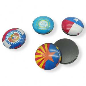 Aimants de réfrigérateur en verre cristal ronds de 30 mm, 40 mm, 50 mm, vente en gros à prix réduit, très demandés - Product Image 3