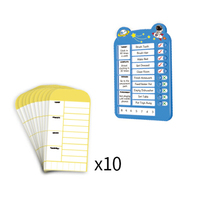 EPT cartes d'horloge personnalisées pour enfants nouvel outil de formation à l'autodiscipline en plastique pour la gestion du temps jouets éducatifs d'ingénierie scientifique pour