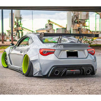 Kit carrosserie large pour Toyota GT86 Subaru BRZ, kit carrosserie large, sourcils de roues, pare-chocs avant et arrière, spoiler, capot, jupes latérales