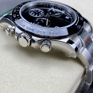 Reloj Cronógrafo Estilo Racing de 40 mm, Movimiento Automático, Bisel con Tacómetro, Manecillas Luminosas, Resistente al Agua 10 m - Product Image 4