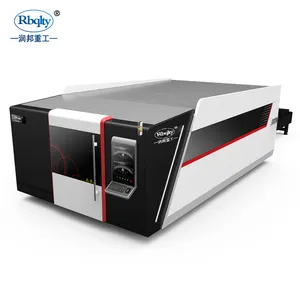 Rbqlty 3000W לייזר חותך מכונה מותאמת אישית לחתוך פלדת גיליון חיתוך מכונה
