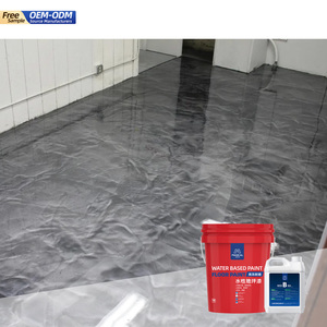 Revestimiento de Piso Epóxico Transparente Impermeable, Base Agua, Dos Componentes, Autonivelante, Brillo Personalizado, Uso Industrial de Alta Resistencia, <span class=keywords><strong>Salux</strong></span> DPQ001 - Product Image 2