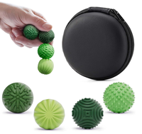 Jouets sensoriels en silicone magnétiques pour adultes et adolescents, 4 pièces, jouets anti-stress pour l'autisme, le TDAH et l'anxiété