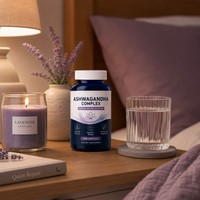 Capsules de complexe d'ashwagandha en marque privée OEM ODM, extrait de racine, améliore la mémoire et le sommeil, 60 capsules/flacon pour adultes