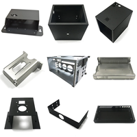 Caja Metálica Galvanizada Rectangular Larga Personalizada JianQiao con Ventilaciones Superiores y Orificios Laterales