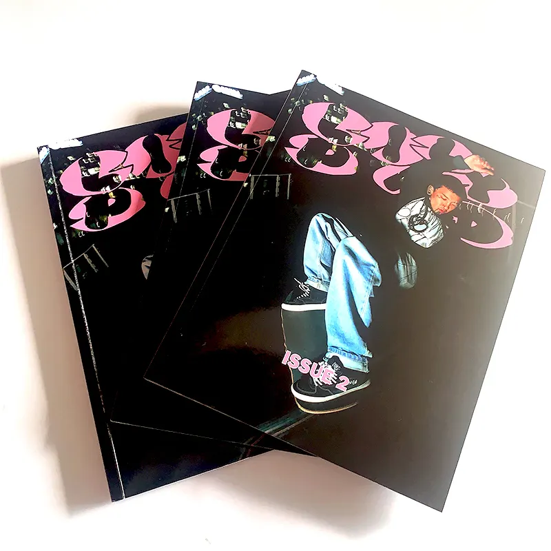 Cetak Kustom Keras dan Sampul Lunak Buku Peluncur Cerita Katalog Brosur Majalah Foto Buku Kertas Masak