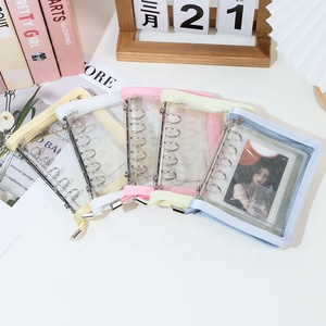 M5 binder 5 טבעת 5 נצנצים טבעת pvc קלסר דף נייר מזומנים מעטפות מערכת כתב עת planner - Product Image 3