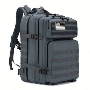 Low MOQ 900D Oxford Hiking <b>Backpack</b> 45L Molle Pouch Assault Pack Camping OEM Tactical <b>Backpack</b> - Product Image 4