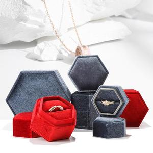 Conjunto <span class=keywords><strong>de</strong></span> <span class=keywords><strong>joyas</strong></span> <span class=keywords><strong>de</strong></span> <span class=keywords><strong>PANA</strong></span> con diseño Hexagonal Vintage, collar <span class=keywords><strong>de</strong></span> terciopelo, caja <span class=keywords><strong>de</strong></span> paquete <span class=keywords><strong>de</strong></span> brazalete - Product Image 3