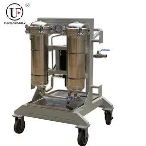 LYC-100B Máquina móvel de purificação de óleo em pequena escala, máquina de reciclagem de óleo residual, transformador, filtro de óleo
