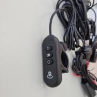 Maustor Écran IPS HD 7 pouces étanche IP67, Android Auto sans fil portable pour moto, Carplay avec TPMS, caméras 1080P et GPS