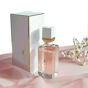 2024 Hoge Kwaliteit Op Maat Luxe Kartonnen Parfum Verpakking Geschenkdozen Opvouwbare Papieren Doos Voor Cosmetica