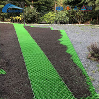 Tapis de sol en HDPE tapis de contrôle de la boue pavés d'allée pour béton herbe pavé grille grille en plastique