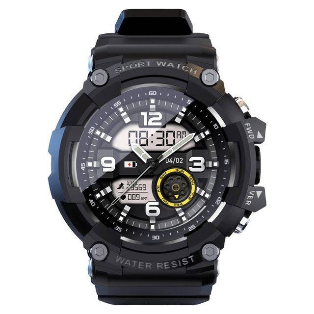 Original LOKMAT ATTACK 3 1.28 Inch TFT Screen Sports Fitness Wireless Call Smart Watch Lokmat Attack Smartwatch