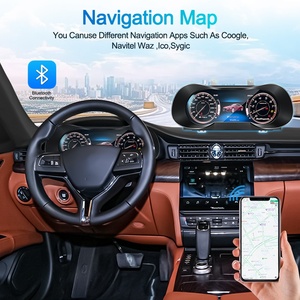 Navihua New Design 12.3 Inch LCD Dashboard <b>Car</b> Digital Custer Virtual Cockpit Auto <b>Speedometer</b> <b>for</b> Maserati Levante 2015-2021 - Product Image 4