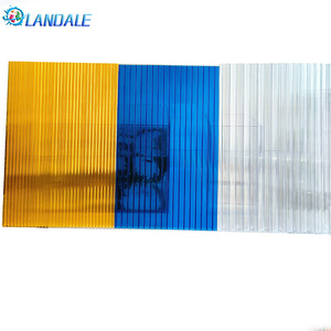 Skylight Roof High Quality Hollow Polycarbonate Plastic Sheet UV Resistant Polycarbonate Sheet