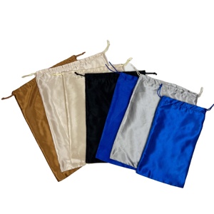 Sac à cordon en satin or rose de bonne qualité <span class=keywords><strong>Cin</strong></span>-SSD-14 sac de lingerie en satin de rangement - Product Image 4