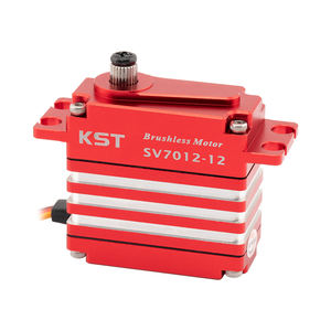 สินค้าขายดี KST SV7012-12 SHV 75.0Kgf.cm 0.10วินาที/60 มอเตอร์ไร้แปรงถ่านดิจิตอล 4 โพล อลูมิเนียมอัลลอยด์ DC12V สำหรับโดรนอุตสาหกรรมขนาดใหญ่ - Product Image 6