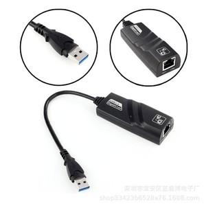 <b>Usb</b> To <b>Ethernet</b> Adapter 1000Mbps Wired Network Card For Laptop External Interface - Product Image 5
