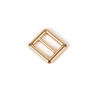 Hebilla deslizante de metal ajustable para bolsos, hebilla de aleación duradera, número de pieza HY 1004 - Product Image 2