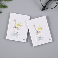 Fabricant professionnel de papeterie, blocs-notes personnalisés avec des animaux de dessin animé, cahiers kawaii avec reliure cousue, impression personnalisée sur papier UV
