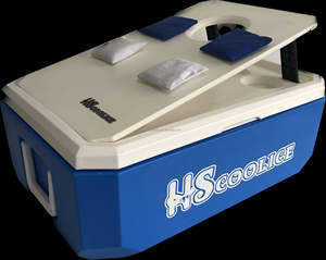 35L Toss <span class=keywords><strong>Game</strong></span> Cooler Ice Chest con bolsas de frijoles Cornhole <span class=keywords><strong>Game</strong></span> Cooler con logo Promoción para acampar <span class=keywords><strong>Juegos</strong></span> al aire libre y <span class=keywords><strong>Pass</strong></span> FDA - Product Image 5