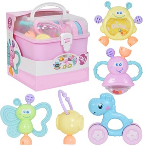 Jouet musical éducatif en silicone souple, hochet gonflable lumineux, cloche à manivelle, boîte de rangement, jouet de dentition pour bébé garçon et fille de 0 à 2 ans - Product Image 5