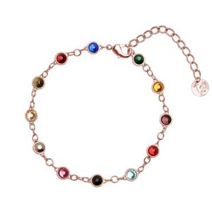 Moda Midnight Leave <span class=keywords><strong>Taylor</strong></span> Pulsera de cristal colorida Zircon Gem <span class=keywords><strong>Swift</strong></span> TS Colgante 12 Gem Pulsera - Product Image 5