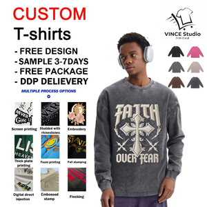 Durable Lightweight Cotton Oversized T-shirt Classic Comfortable <b>White</b> Mens <b>Tshirts</b> Super Soft Fabric T Shirt For Men - Product Image 2