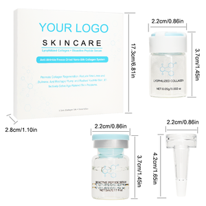 Private <b>Label</b> Anti Aging Firming Moisturizing Reshapes Plumps Youthful Radiance Lyophilized Collagen Bioactive Peptide Serum - Product Image 6