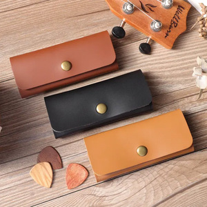 Estuche para 6 Púas de Guitarra/Bajo, Material PU, Bolsa de Almacenamiento Portátil para Púas de Guitarra, Regalo para Guitarristas - Product Image 2