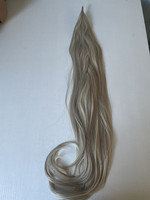 Extension de cheveux synthétiques longue de 32 pouces, 100g, en fibre haute température, flexible, à enrouler, avec pointe en I, postiche queue de cheval superposé