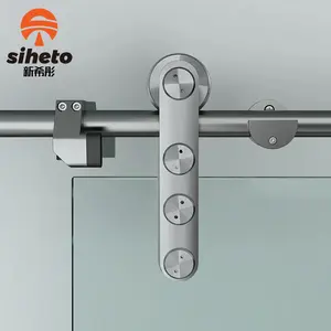 Gorgeous Sliding Glass Door Roller Shower Room Glass Sliding Door Fitting System Set