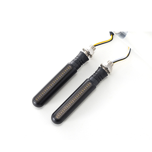 Luces Intermitentes Secuenciales para Motocicleta Autodragons de 24 LED, Luces Indicadoras de Giro, Luz de Freno DRL, Luz de Giro Ámbar Universal IP67 - Product Image 2
