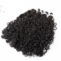 Extensions de cheveux humains frisés et bouclés de couleur naturelle, 12a, Top qualité, offre spéciale, vente en gros, inde