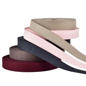 Factory Custom Polyester <b>Webbing</b> <b>Strap</b> Durable Woven Tape for Bag Accessories - Product Image 4