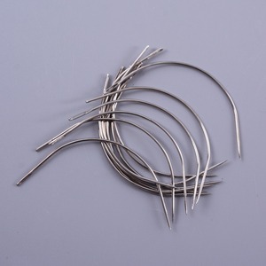 12 aiguilles courbées de type C de 9 cm de long <span class=keywords><strong>pour</strong></span> tissage de <span class=keywords><strong>cheveux</strong></span>, aiguilles à coudre <span class=keywords><strong>pour</strong></span> extensions de <span class=keywords><strong>cheveux</strong></span>, petit paquet ordinaire - Product Image 5
