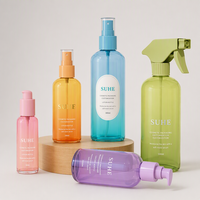 Pistolet pulvérisateur à brume fine personnalisé pour animaux de compagnie, flacons vides sérigraphiés de 50 ml à 500 ml pour shampoing, lotion, parfum d'ambiance