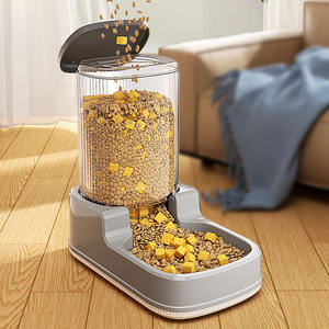 Ev kullanımı için toptan otomatik Pet besleme su sebili oto gıda su kaynağı - Product Image 4