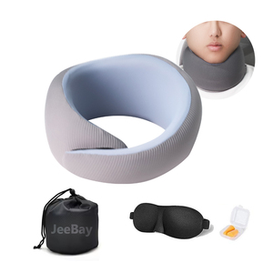 Mini almohada de diseño, máscara para dormir, tapones para los oídos, almohada de vuelo adecuada para que los niños usen la almohada para el cuello del avión para dormir - Product Image 2