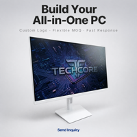 All-in-One Desktop Computer Adjustable Height Stand Intel Core I7-2630QM Windows 10 Full HD 1920x1080 SSD+HDD Storage Keyboard