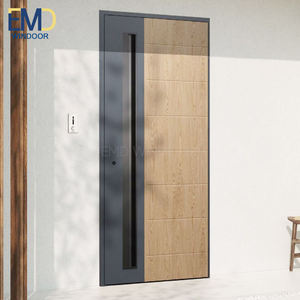 Puerta Doble de Entrada con Paneles de Vidrio Aislante - Product Image 1