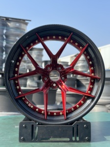 GVICHN Nouvelles jantes forgées haut de gamme de 20 à 22 pouces, design à cinq branches, fibre de carbone pour M3 M4 R8 S8 A8 pour Benz - Product Image 4