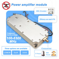 Module amplificateur de puissance VCO Lora GaN avec circulateur et isolation de chute de tension, fréquence de 100 à 6300 MHz, module anti-FPV UAV