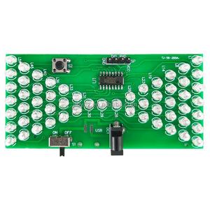 ชุดนาฬิกาทรายอิเล็กทรอนิกส์จำลอง ไมโครคอนโทรลเลอร์ STC ไฟ LED ชิ้นส่วนฝึกทักษะ ชิ้นส่วน DIY - Product Image 3