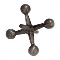 Sculpture en aluminium Art déco moderne pour bureau, décoration d'intérieur, hôtel, centre de table, faite à la main